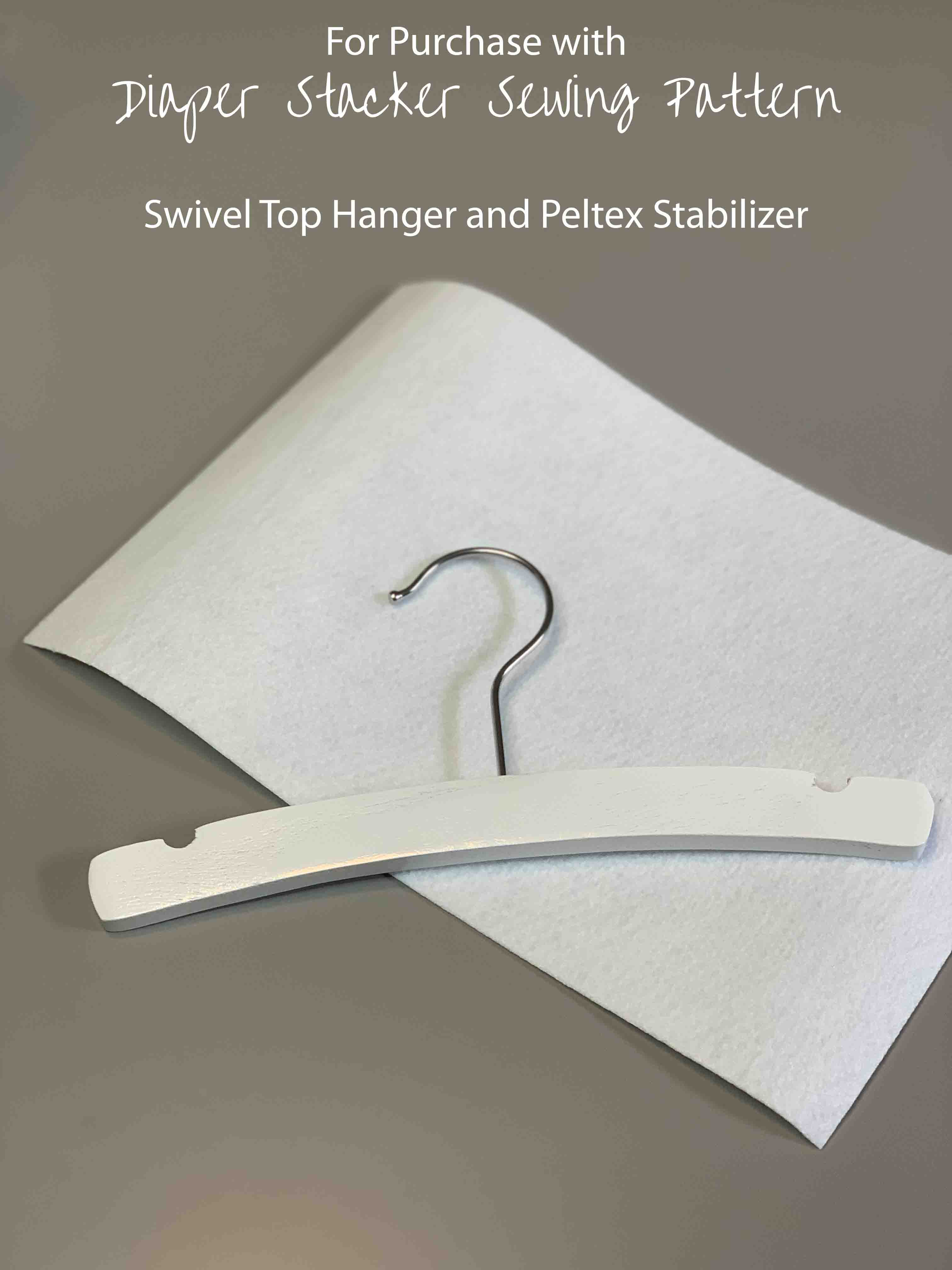 Diaper Stacker Hanger and Peltex Bottom image 0
