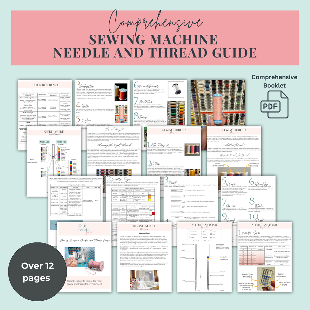 Sewing Machine Needle and Thread Guide
