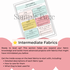 Beginner's Guide to Fabrics for Children's Items