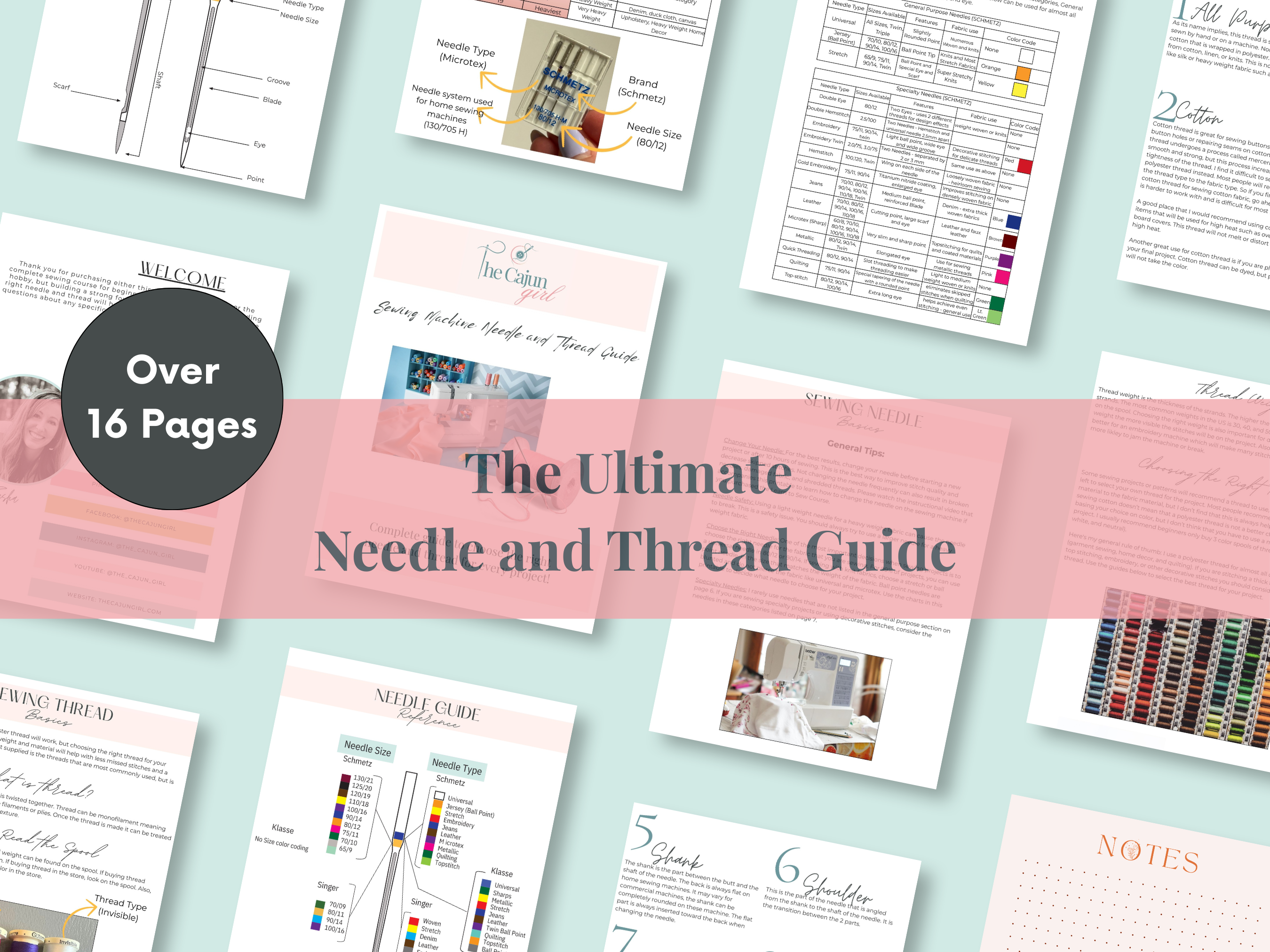 Sewing Machine Needle and Thread Guide