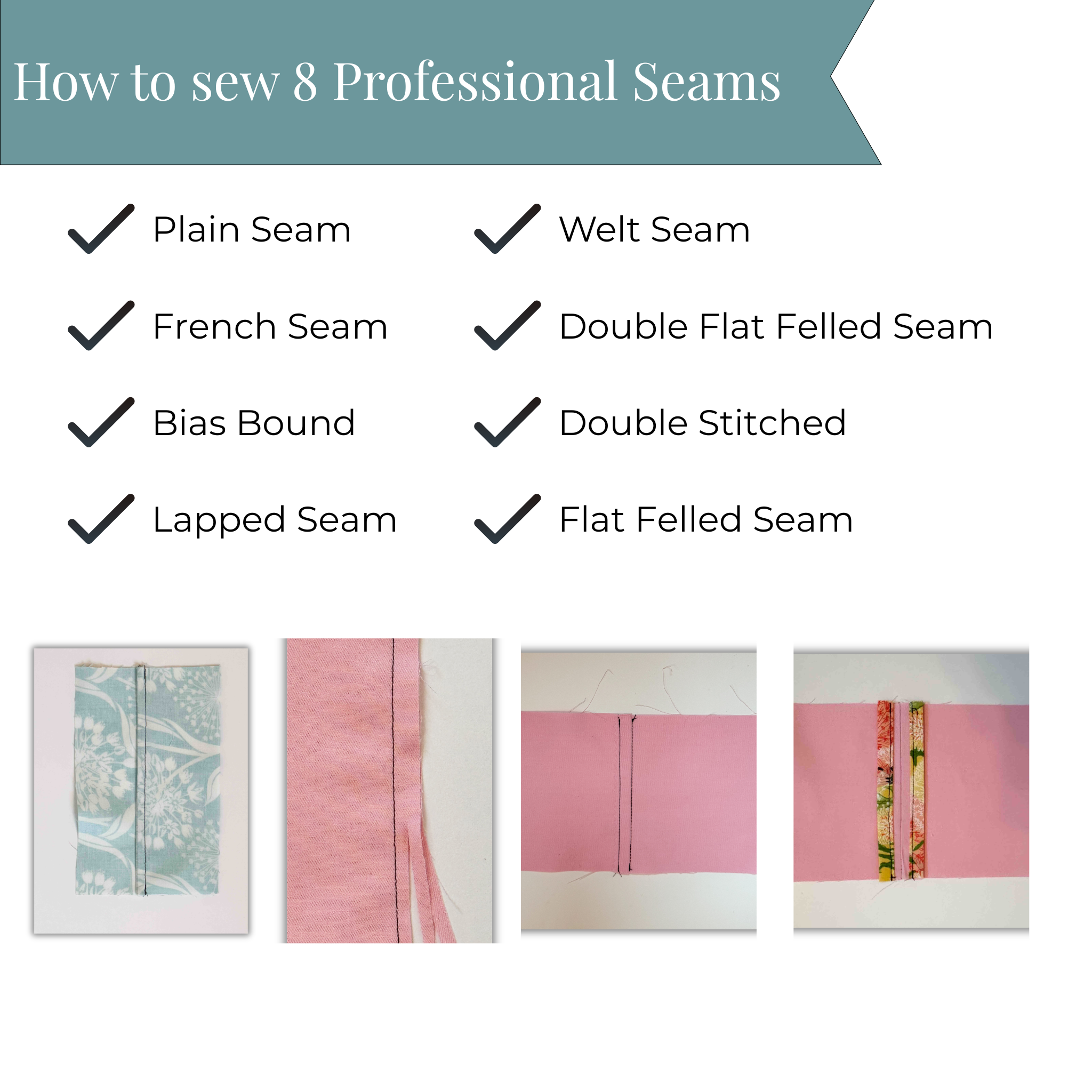 Seam Finishing Guide Including how to Sew a French Seam (Video Included)