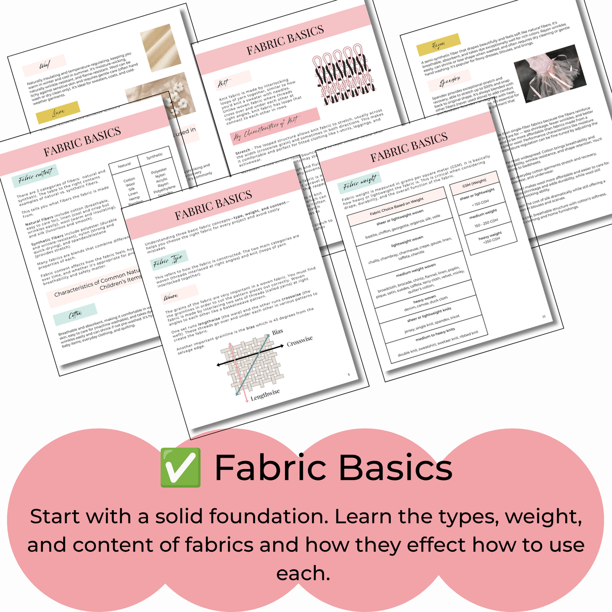 Beginner's Guide to Fabrics for Children's Items