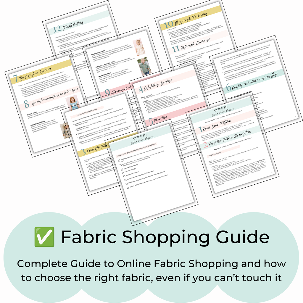 Beginner's Guide to Fabrics for Children's Items