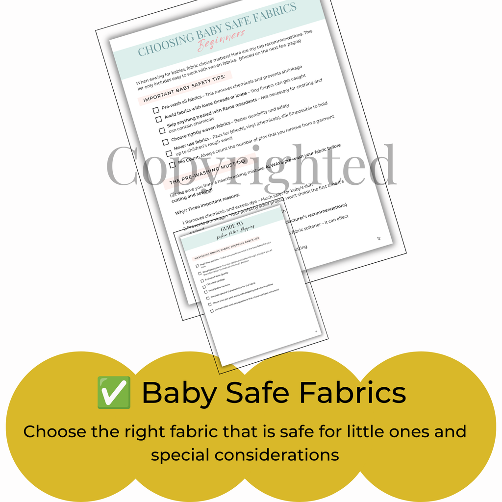 Beginner's Guide to Fabrics for Children's Items