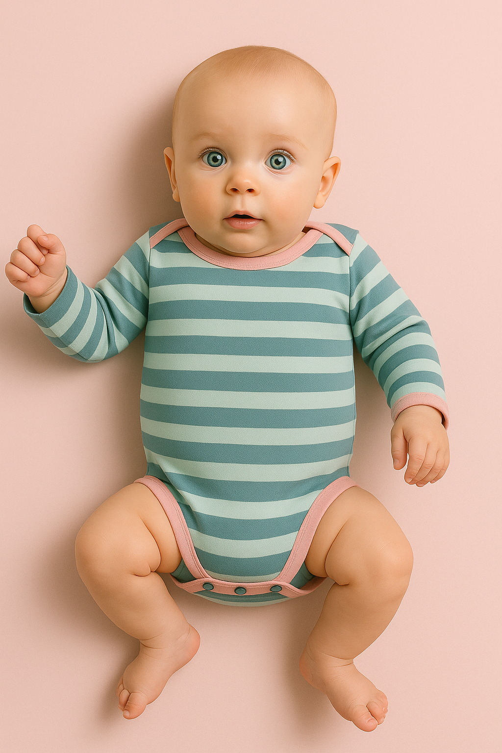 Lap Shoulder Onesie Sewing Pattern (3 Sleeve Variations)