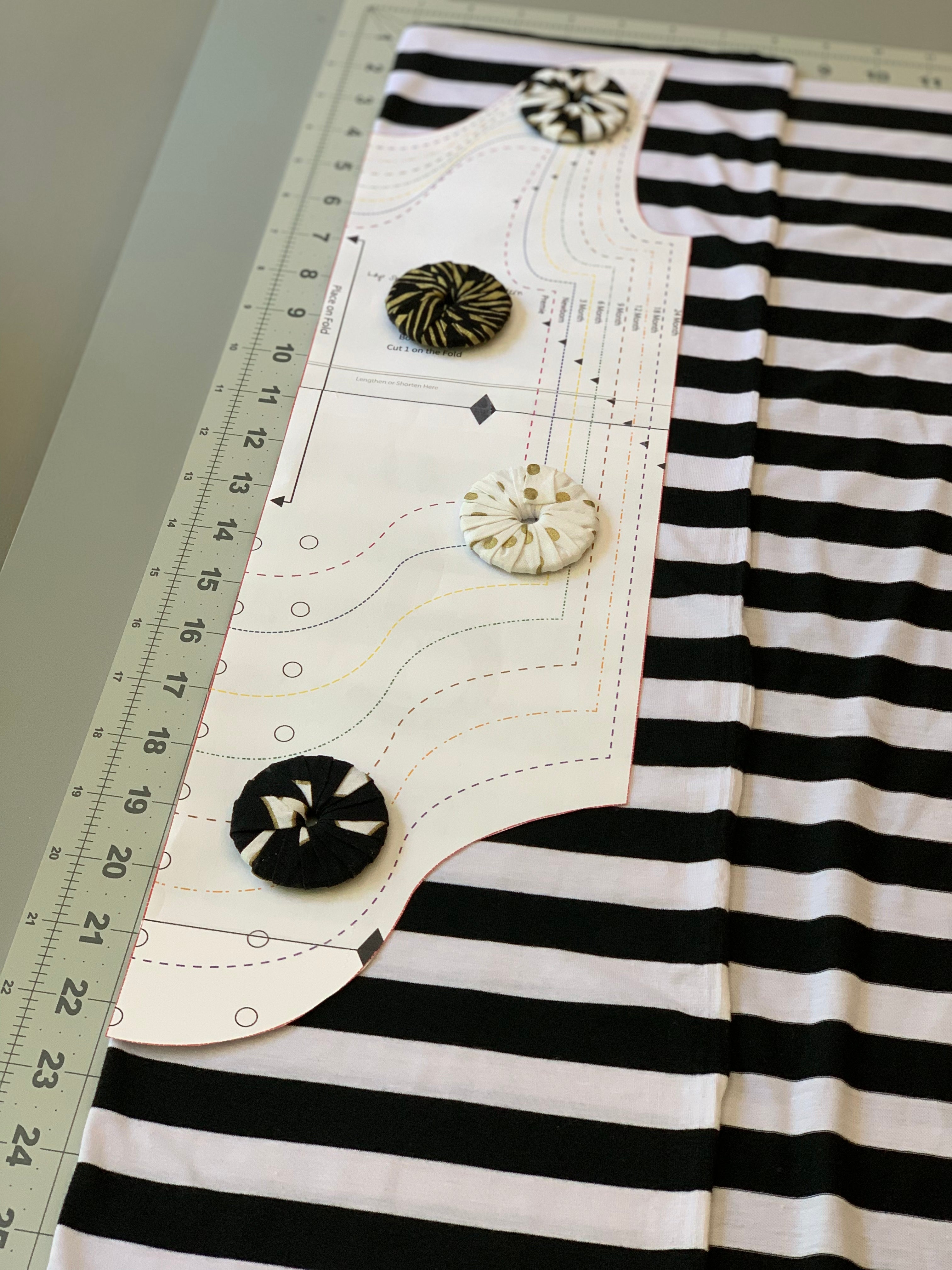 Lap Shoulder Onesie Sewing Pattern (3 Sleeve Variations)