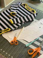 Lap Shoulder Onesie Sewing Pattern (3 Sleeve Variations)