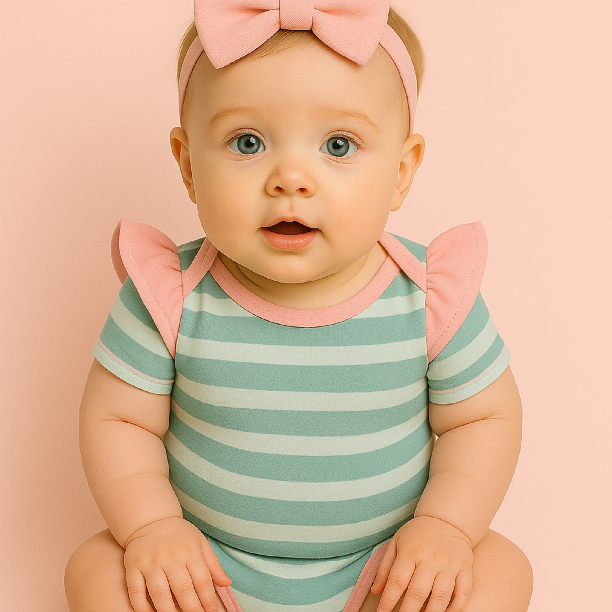 Lap Shoulder Onesie Sewing Pattern (3 Sleeve Variations)