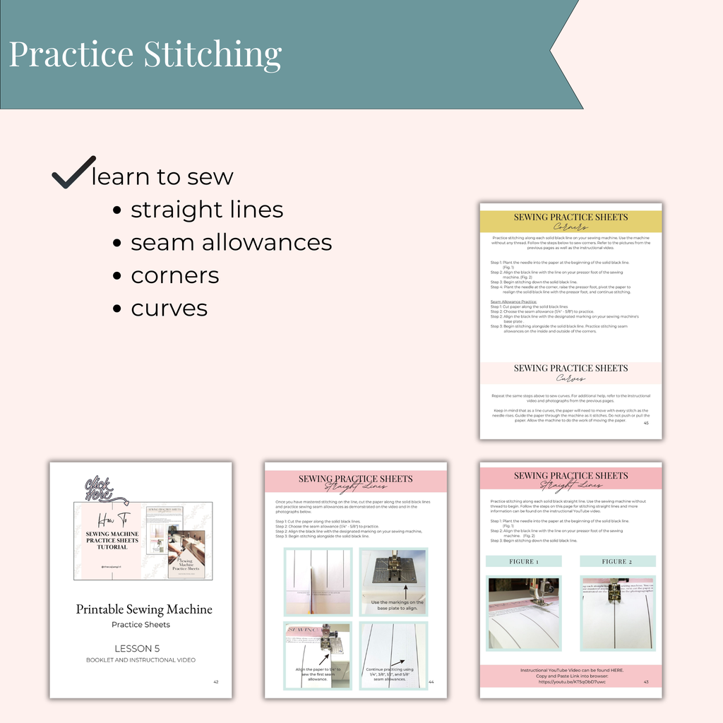 Learn to Sew - Before you sew your first stitch