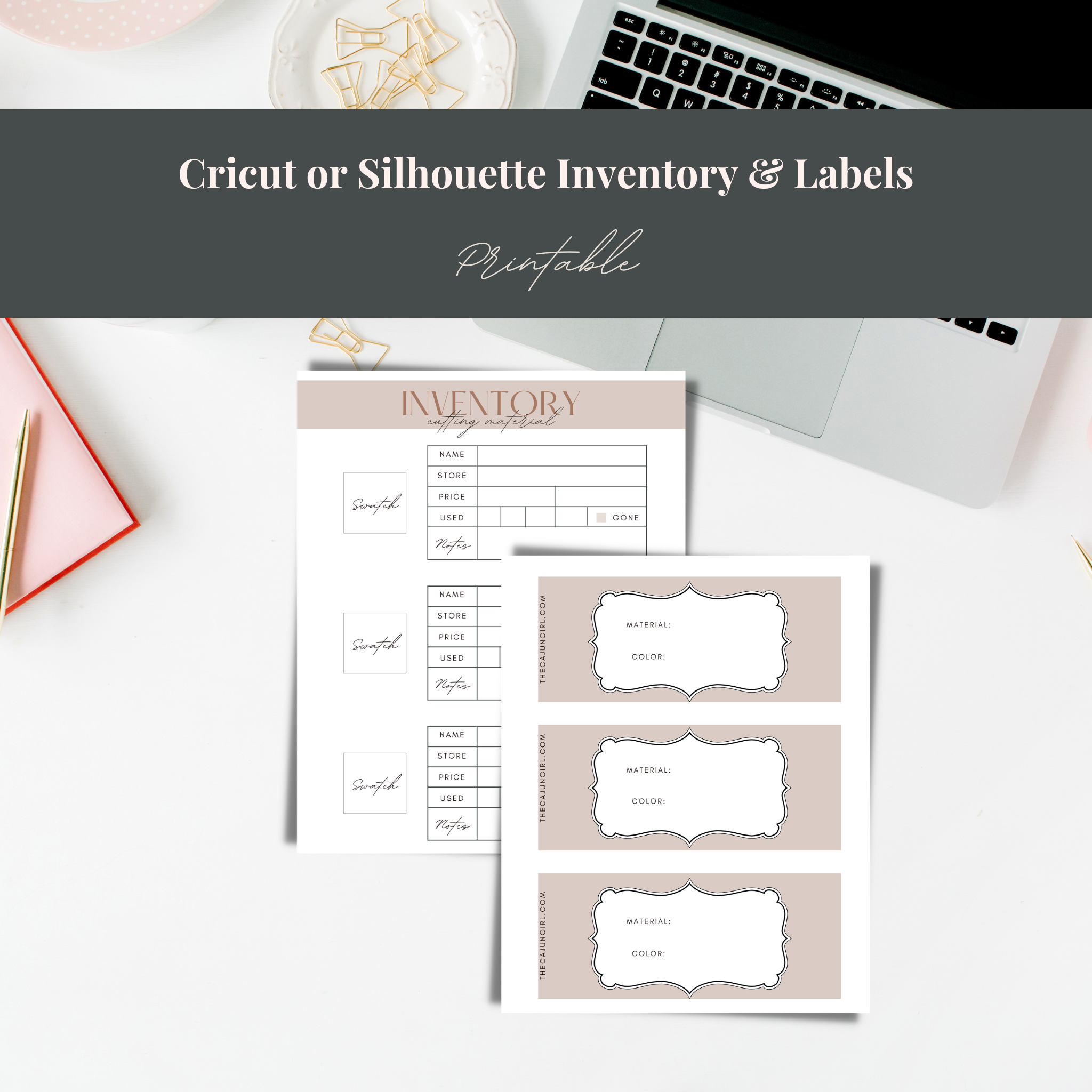 Circuit Inventory and Organizer Labels