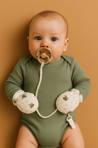 Reversible No Scratch Mittens